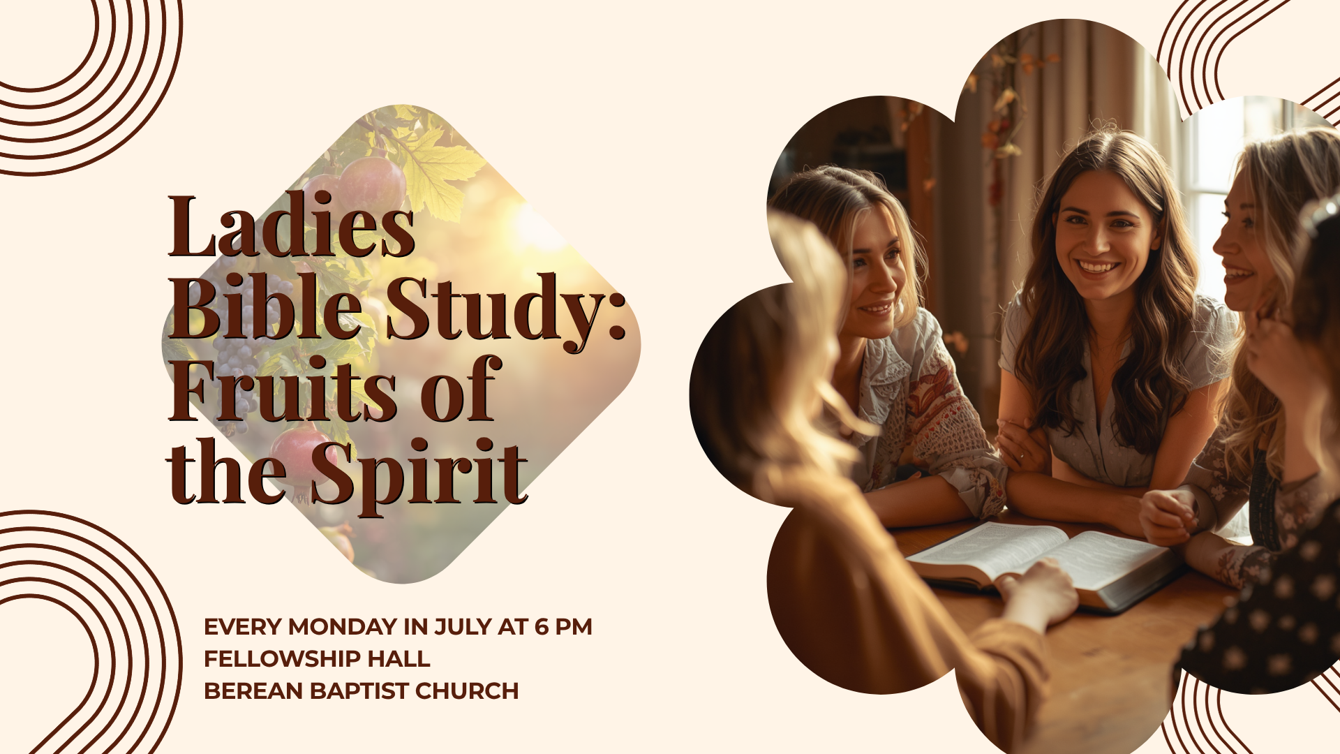 Ladies Bible Study (Mondays in July)