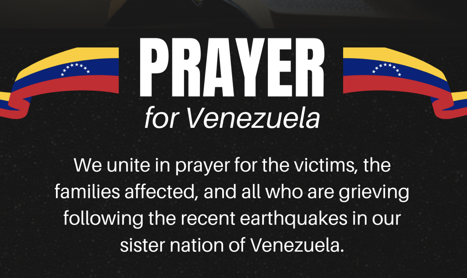 Prayer for Venezuela