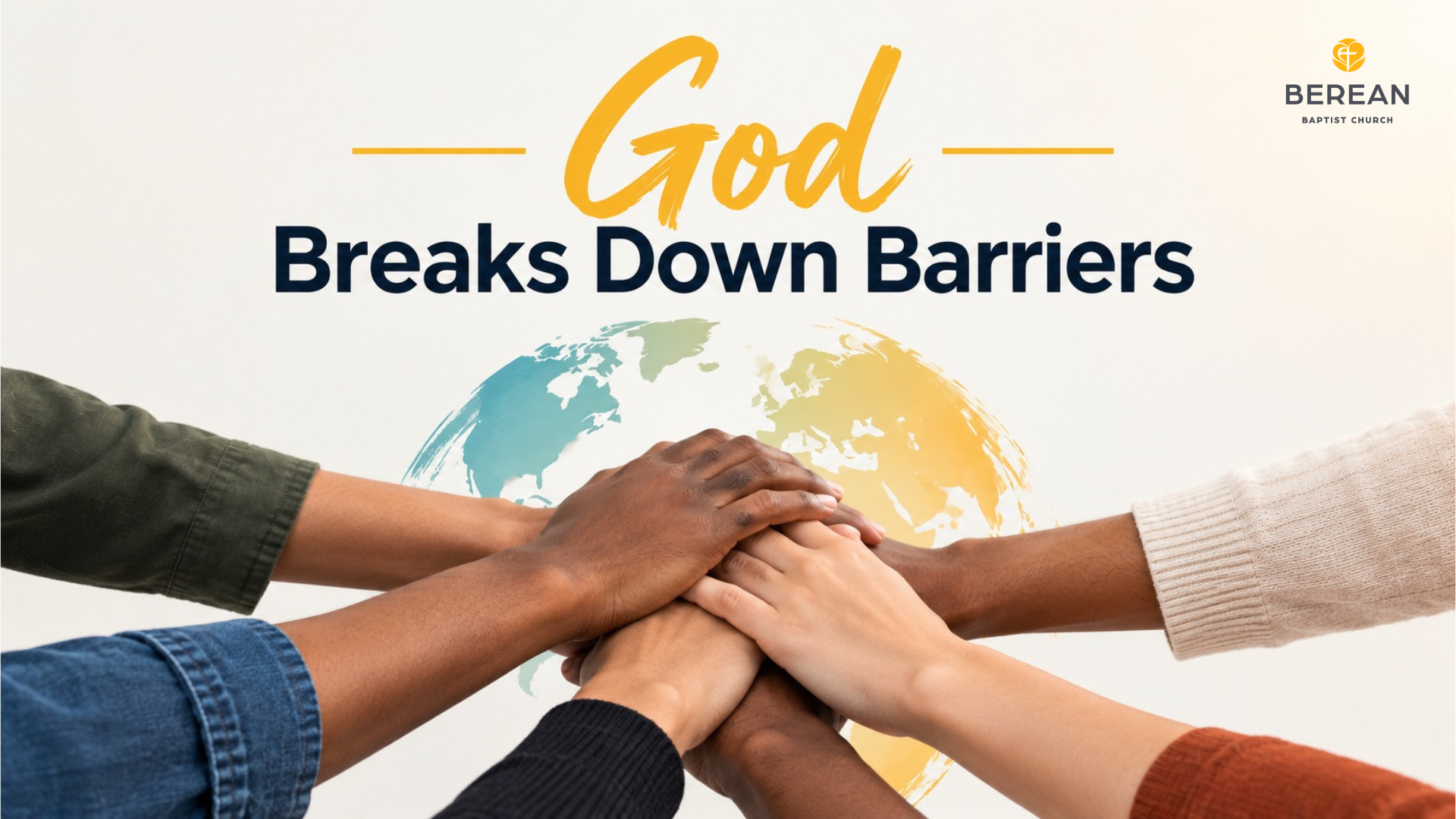 God Breaks Down Barriers